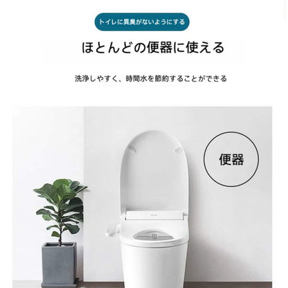 花びら型貼るタイプトイレ洗浄剤3本｜トイレ用ジェル・消臭剤・香り・清潔剤・便器・除菌