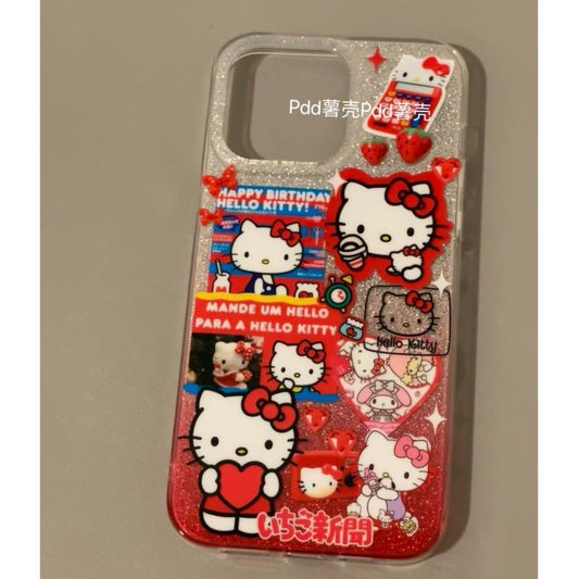 Hello kitty iphoneスマホケース かわいいキティちゃん ケース すべてのモデル 全機種