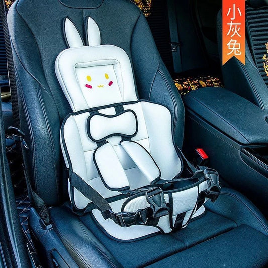 車のチャイルドシート 0-12 歳の赤ちゃんベビーチャイルドシートダイニングチェアポータブル漫画安全シートクッション--1252